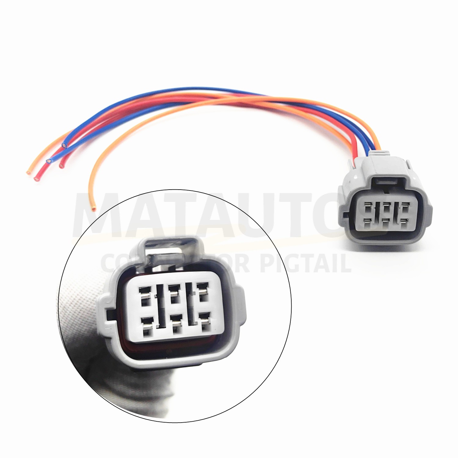 6 Wire Headlight Headlamp Connector Repair For Toyota C-HR 2018-2022