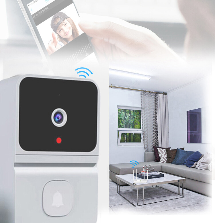 Smart Wireless WiFi Doorbell Camera Chime Phone Door Ring Intercom Security Bell