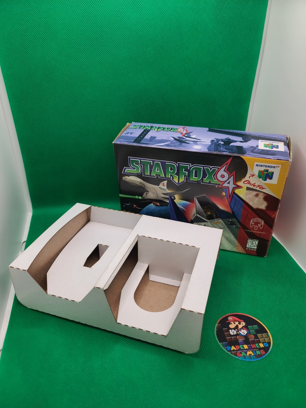 3x N64 Nintendo 64 Reproduction Tray Insert for Starfox 64