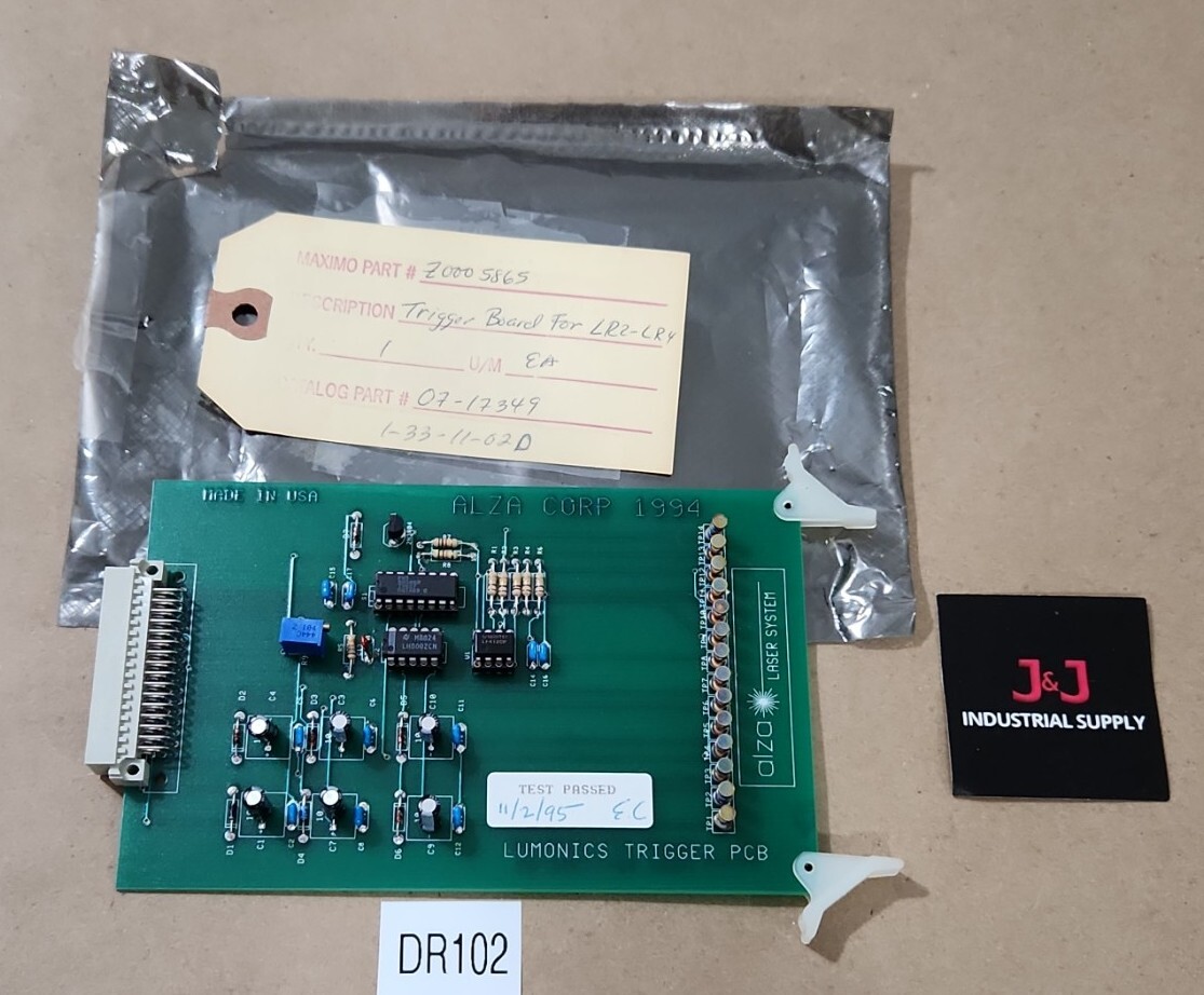 *NEW* Alza Laser System 03-17350-00 Trigger Board For LR2-LR4 07-17349 +Warranty