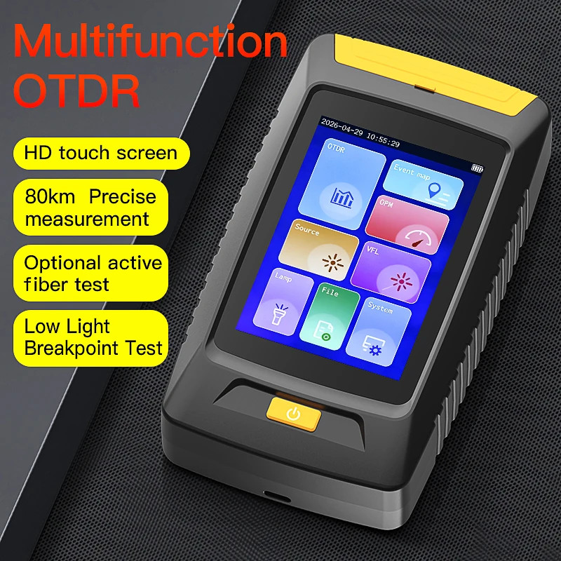 KP100 OTDR Optical Fiber Breakpoint Loss Testing Tool Optical Time Domain Reflec