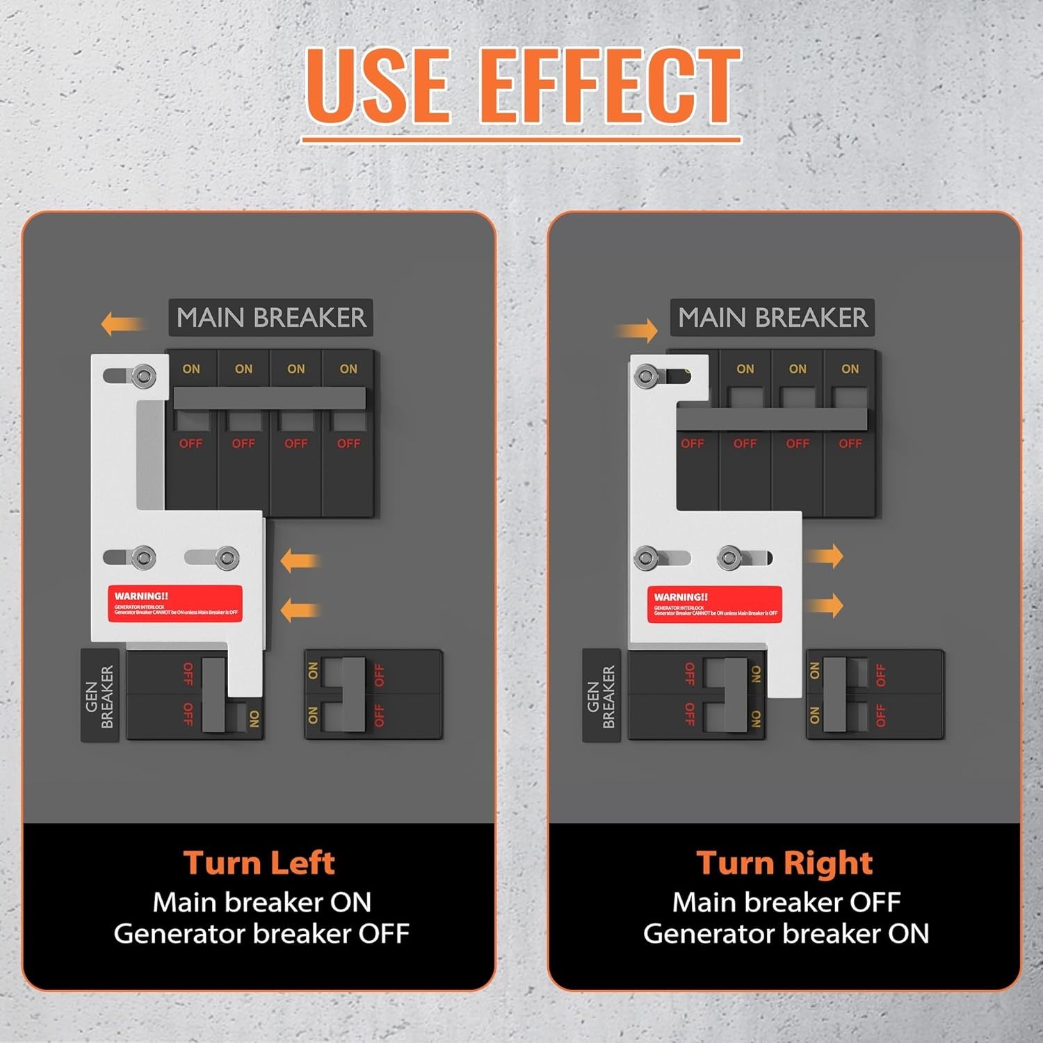 Generator Interlock Kit for GE 200 Amp Panels - Safe Installation Solution