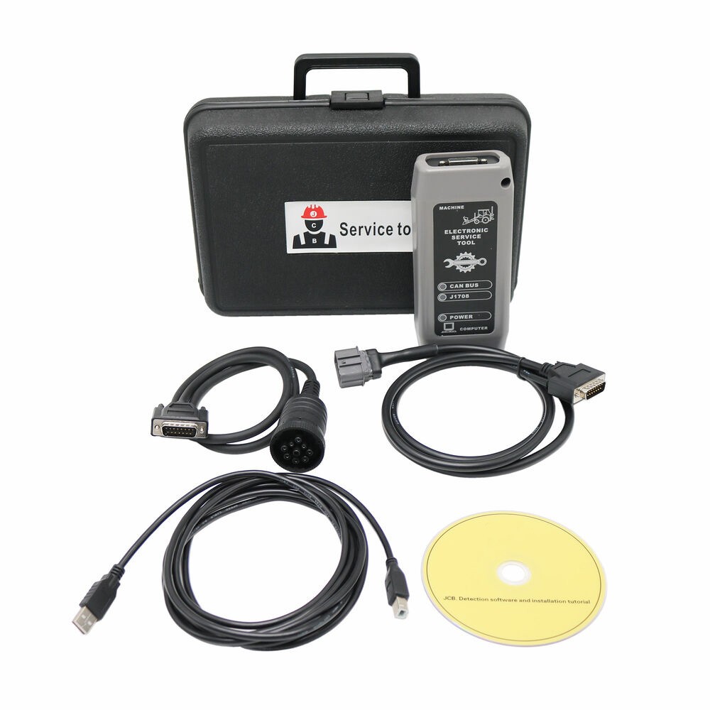 for JCB Electronic Service Diagnostic Tool Excavato Loader V24.1.3 Servicemaster