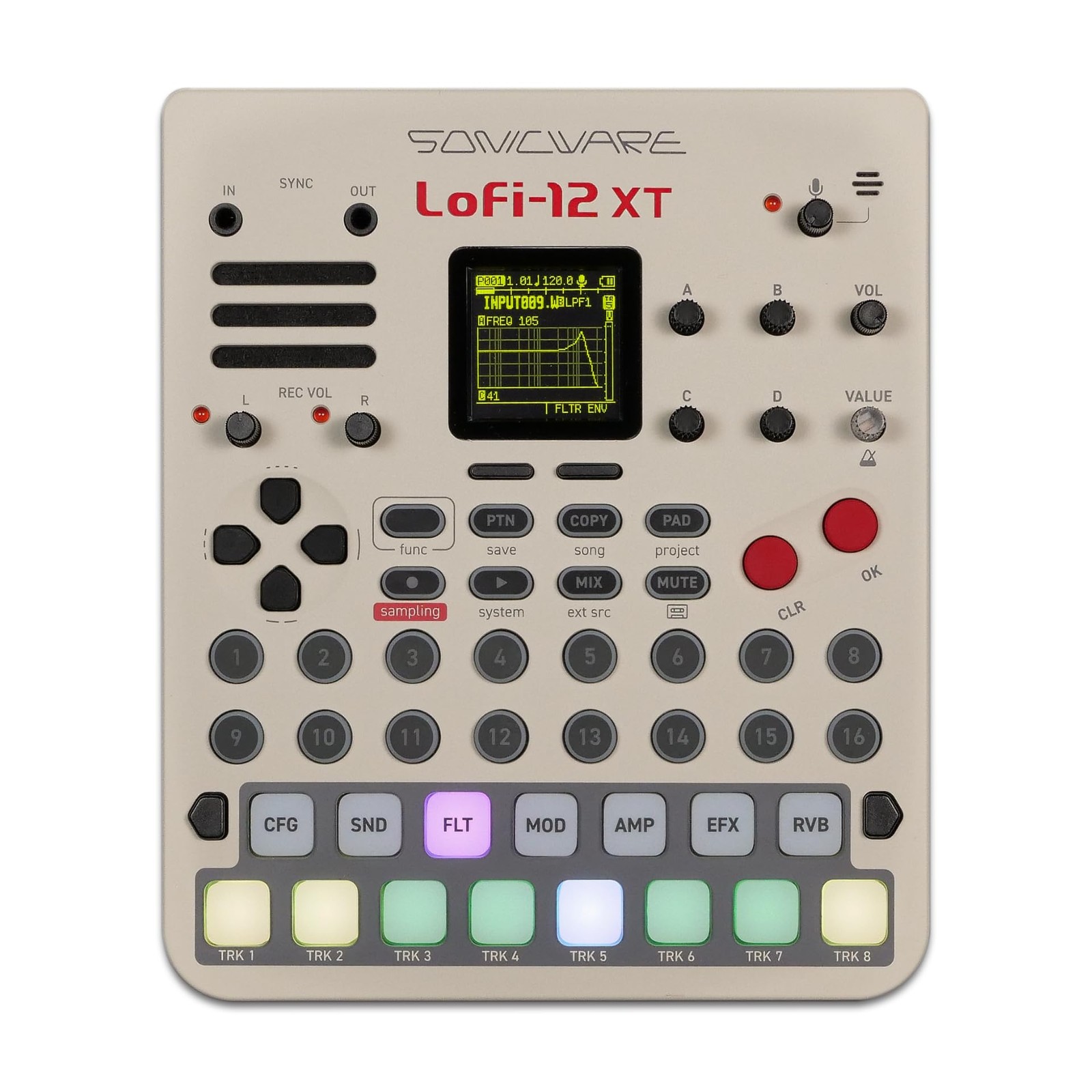 Sonicware Lofi-12 XT Limited Retro Color [Low-res (Grey)