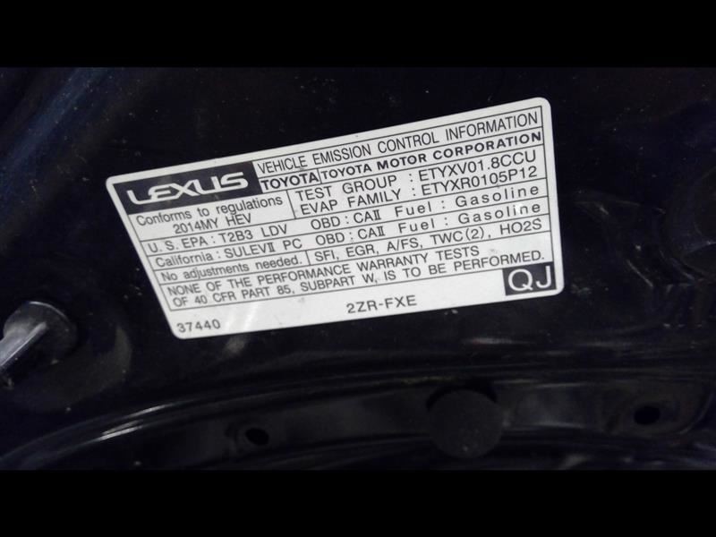 2014 Ct200h Chassis Control Module Sku#3549383