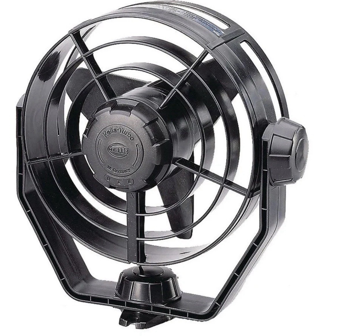 Hella Marine 2-Speed Turbo Fan - 24V - Black HELLA TURBO - 003361012 New!!