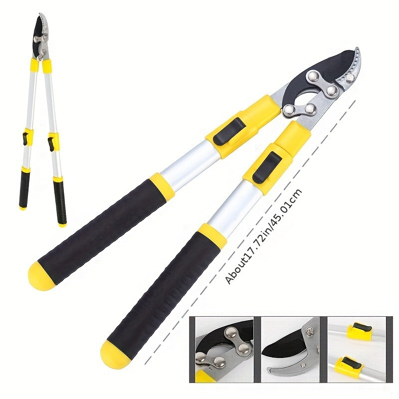 1pcs Fruit Tree Pruning Garden Scissors for Strong Branches,Telescopic Scissors