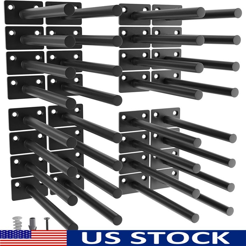 32 Pack Floating Shelf Bracket Concealed Support Heavy Duty 110lb Capacity New