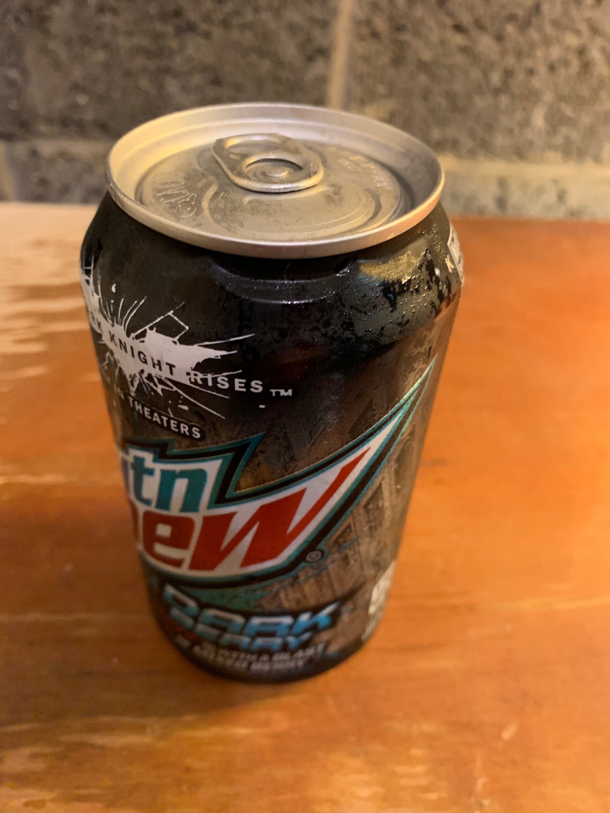 Mountain Dew Dark Berry Soda Can Full Rare Unopened