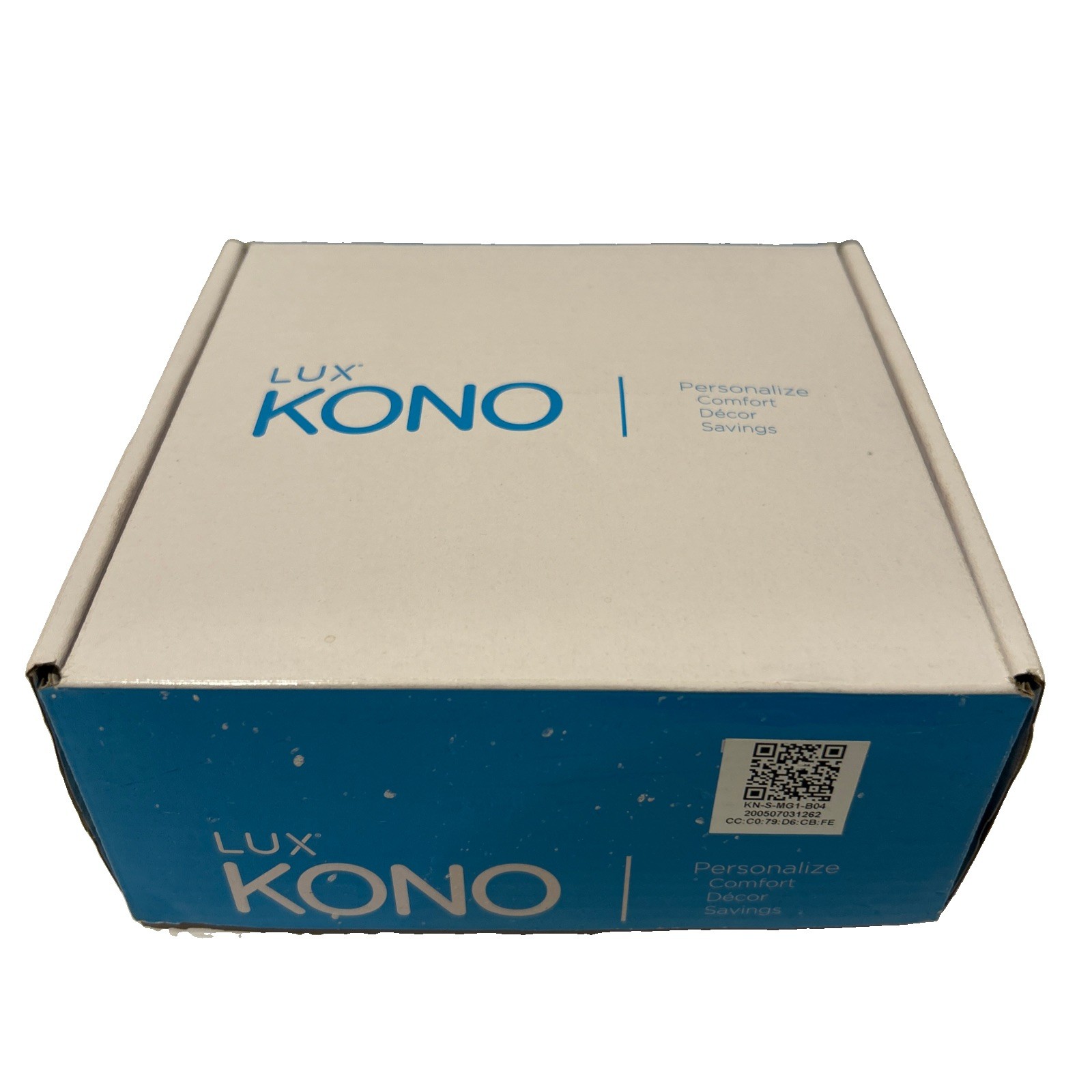Lux Kono Smart Thermostat (KN-S-MG1-B04), Black Open Box