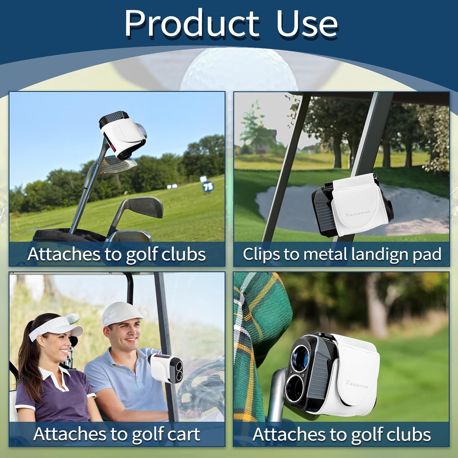 Golf Rangefinder Magnetic Strap, Adjustable Magnetic Rangefinder Strap Holder Wr