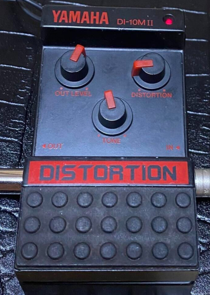 YAMAHA DI-10MⅡ 2 Distortion Pedal Guitar Effects Effector Musical Instruments