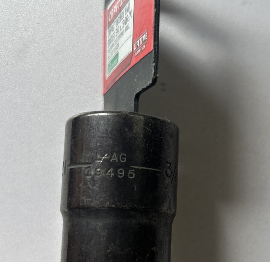CRAFTSMAN AIR TOOLS 1/2" DRIVE 3/4 X 13/16 DOUBLE END IMPACT FLIP SOCKET