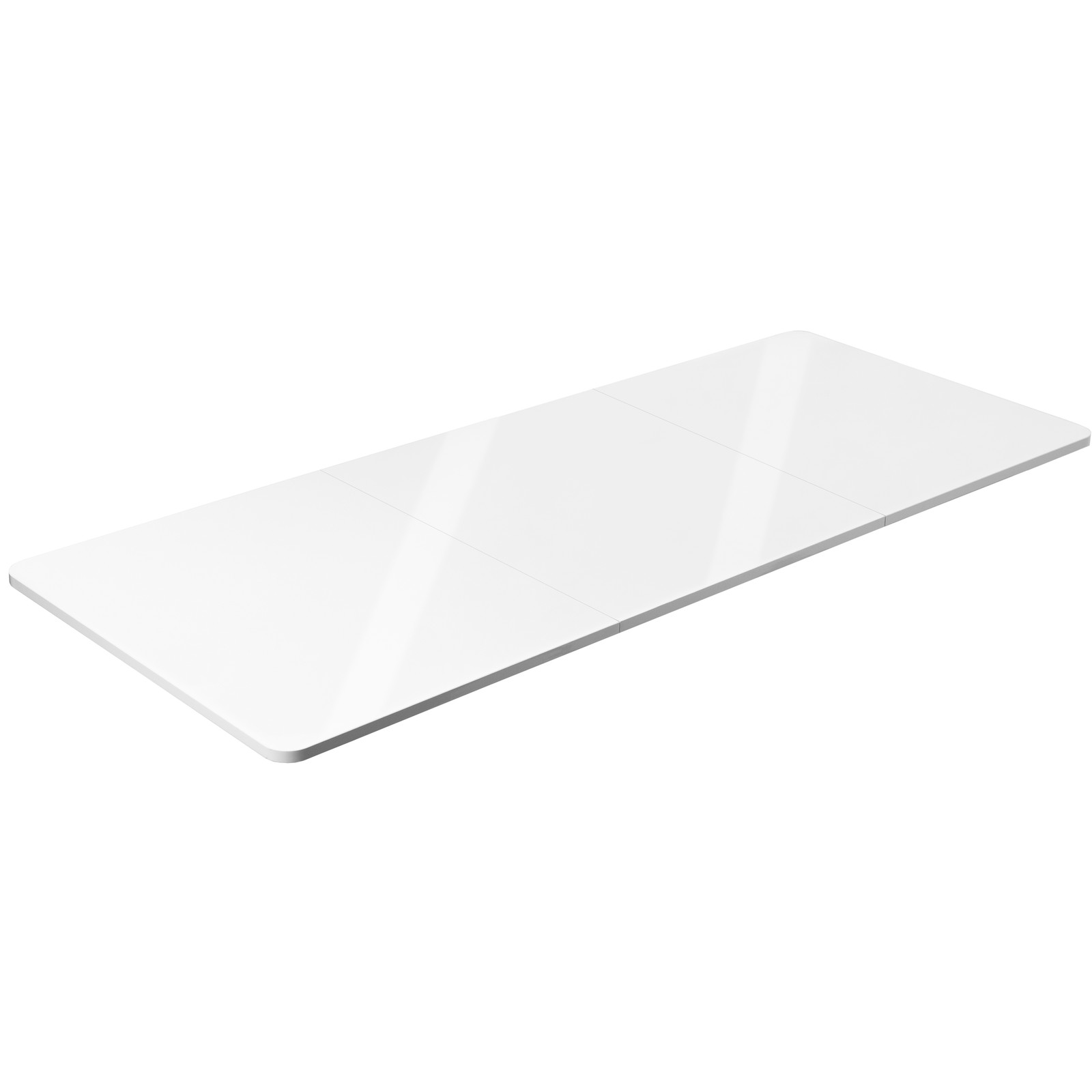 VIVO White Dry Erase 71" x 30" Universal Table Top for Sit to Stand Desk Frames