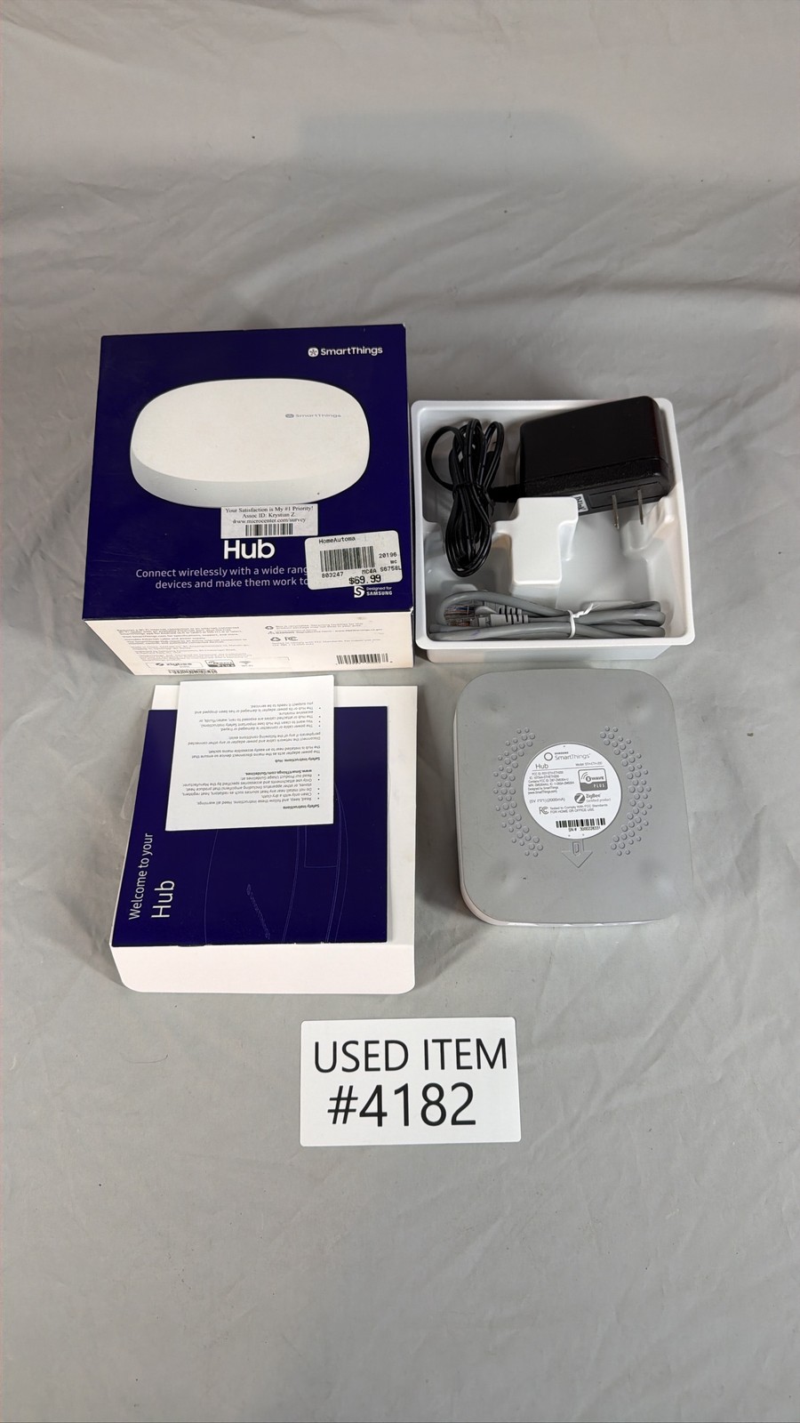 Samsung SmartThings Hub V3 IM6001-V3P01 Smart Home