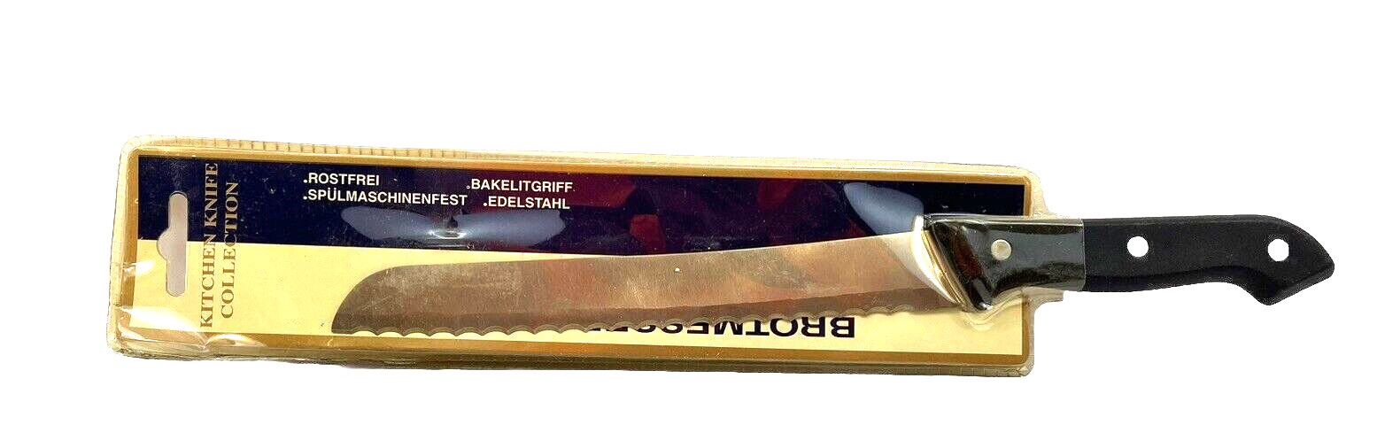 Brotmesser Rostfrei 8" Serrated Bread Knife ~ Kitchen Knife Collection ~ NEW