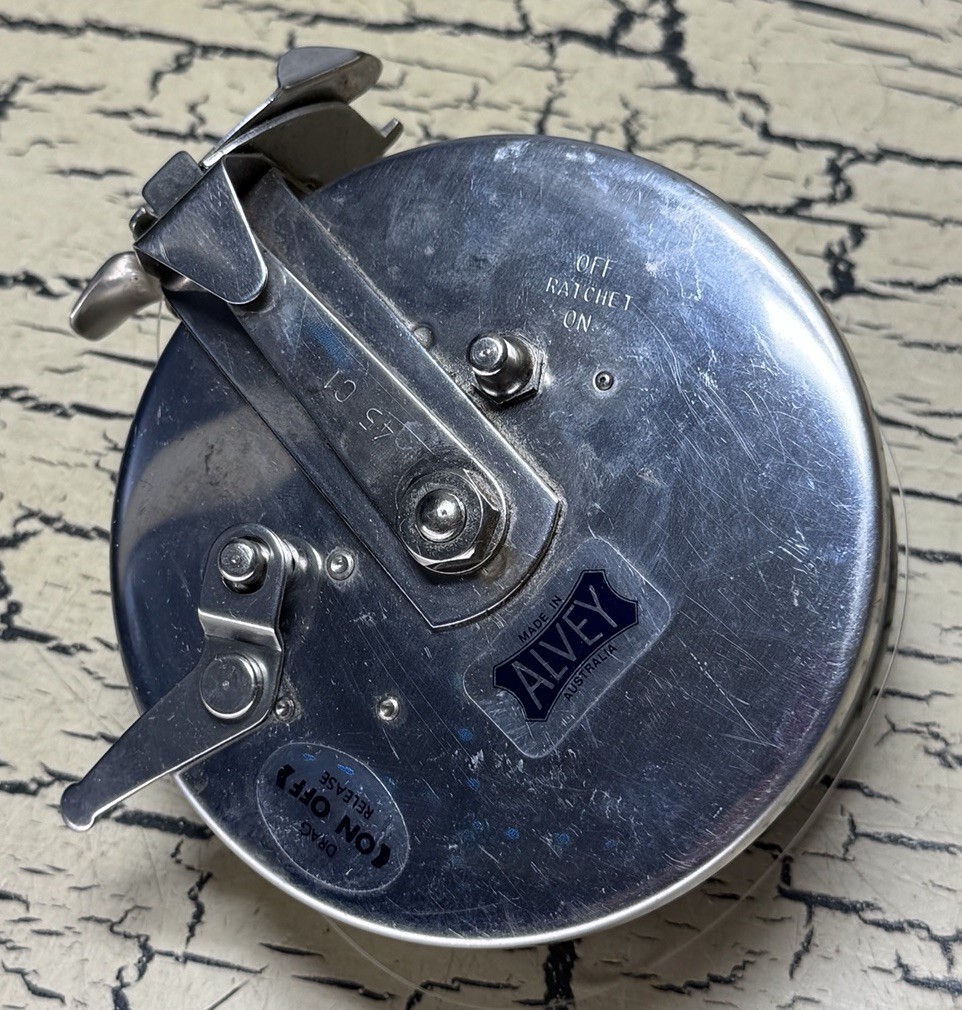 Vintage Alvey 45 C1 Large Metal Fishing Reel Australia