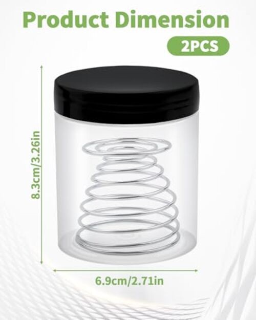 Paint Brush Cleaner Tool - 2 Pack Brush Cleaning Cup with Removable Spring