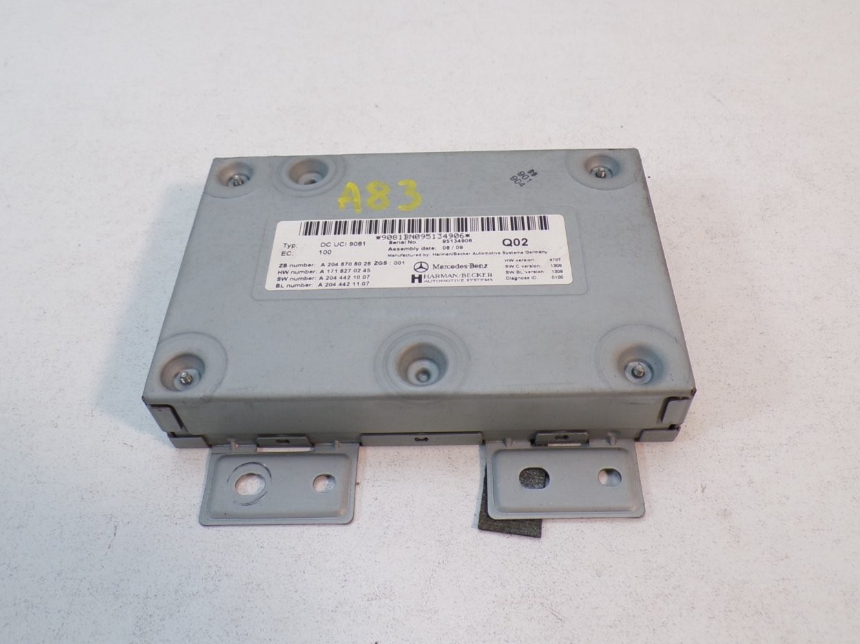 2006-2011 Mercedes W164 ML350 Communication Interface Module A2048708026 OEM