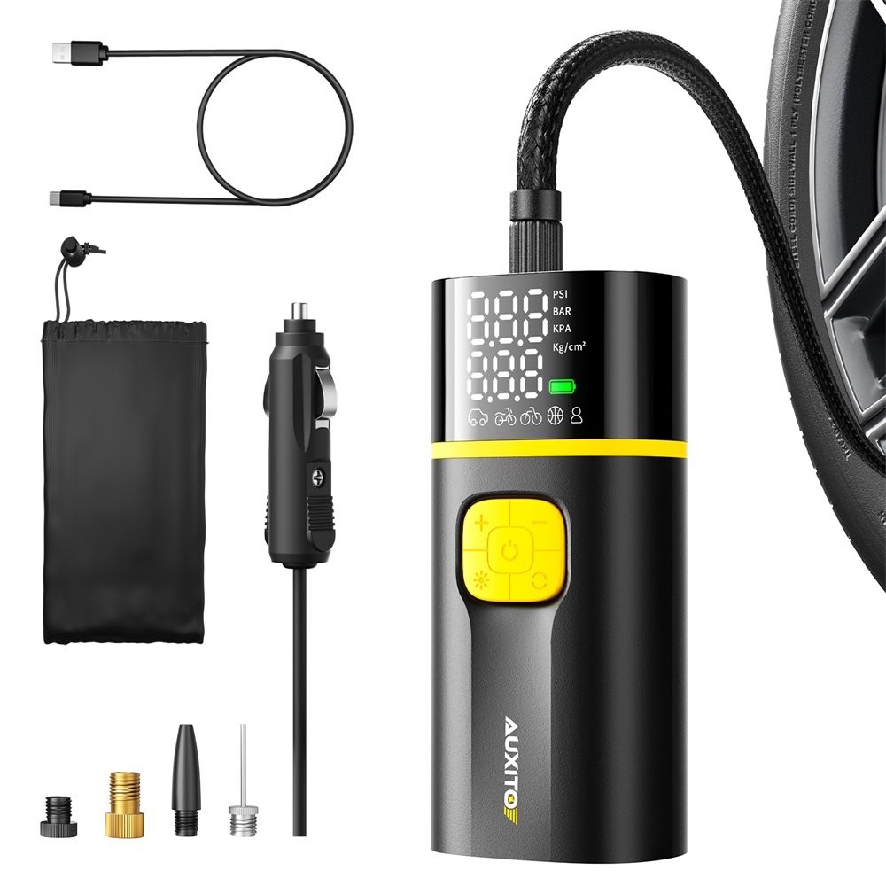 12v150 PSI New Tire Inflator Car Air Pump Compressor Electric Portable Auto P