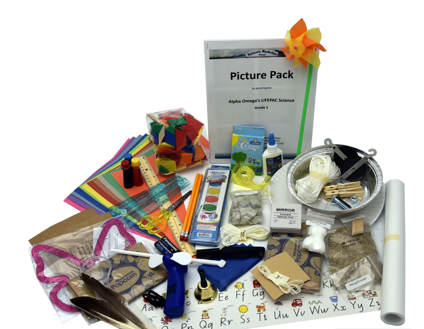 Alpha-Omega's Lifepac Science: Grade 1 Complete Lab Kit