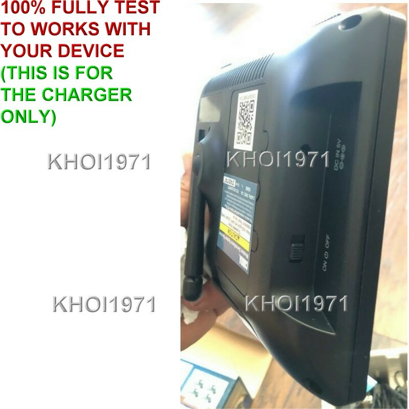 WALL AC power adapter for 63842 COBRA wireless security 7-IN. LCD VIEWSCREEN