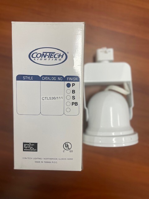 Con-tech CTL536 Classic Bell Low Voltage AR111 Spot Track Fixture