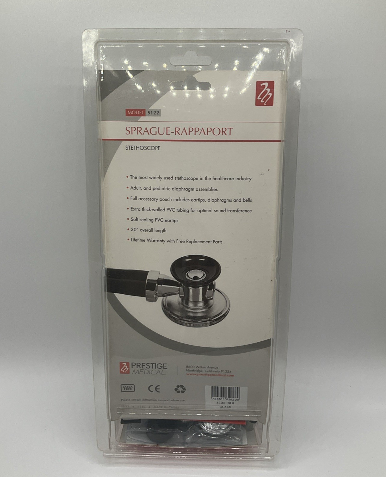 NEW Sprague Rappaport Stethoscope Model S122