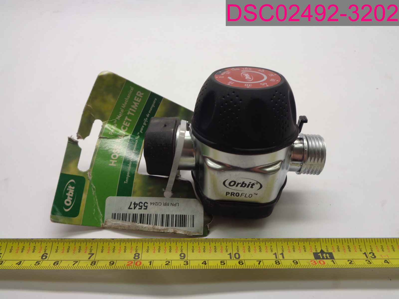 Orbit Pro Flo Metal Mechanical Hose Faucet Timer