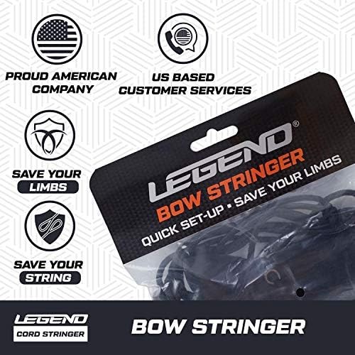 LEGEND Cord Bow Stringer - Traditional Limbsaver Stringing Tool for Recurve Bows