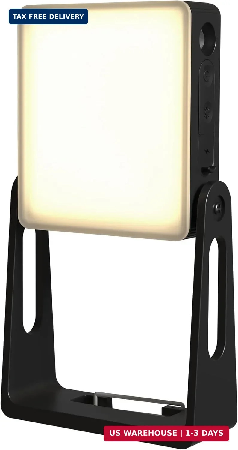 Portable LED Camping Light, 3 Modes,Rechargeable 4000mAh Dimmable Camping Lanter