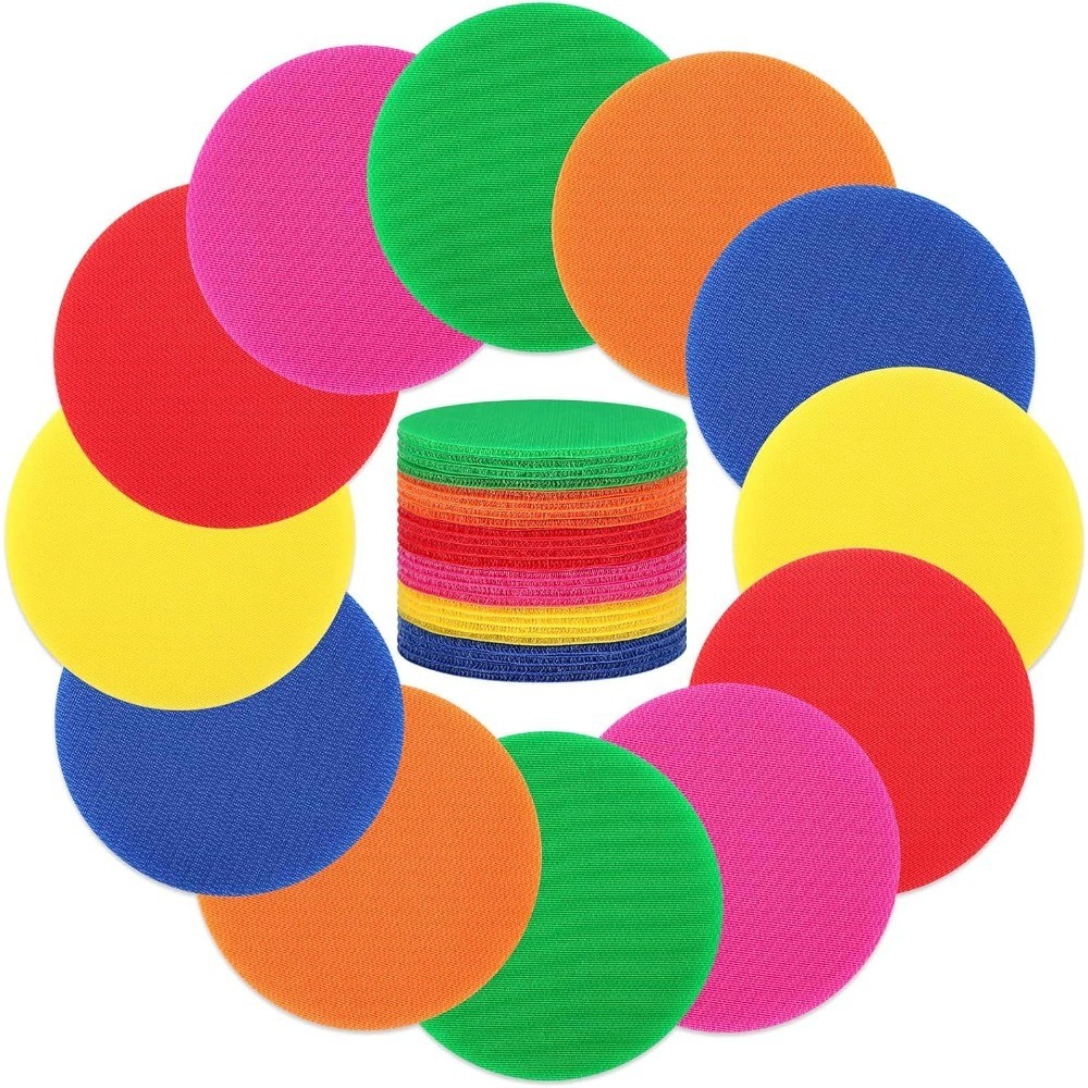 48 Pcs Carpet Dots 4 Inch Carpet Marker Spots for Classroom Carpet Floor Dots