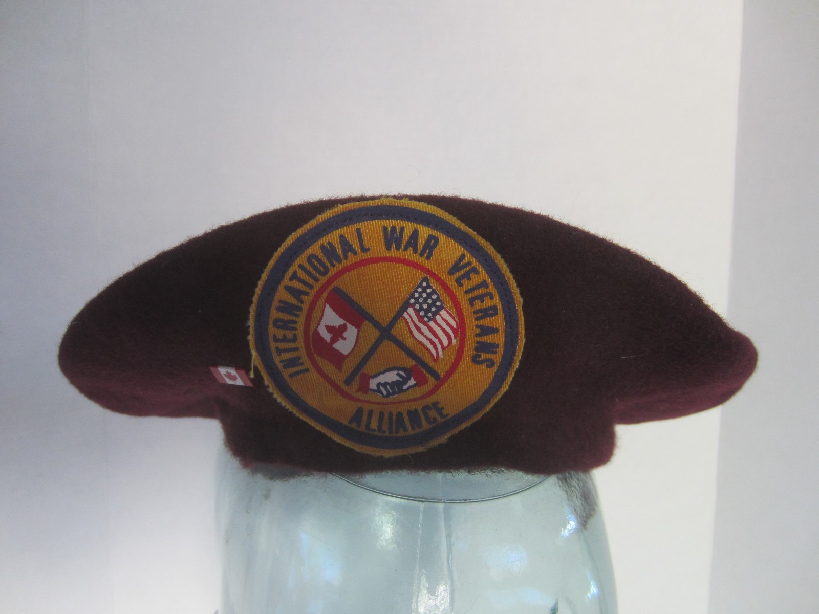 International War Veterans Basque Beret Canada by Dorothea Knitting Mills