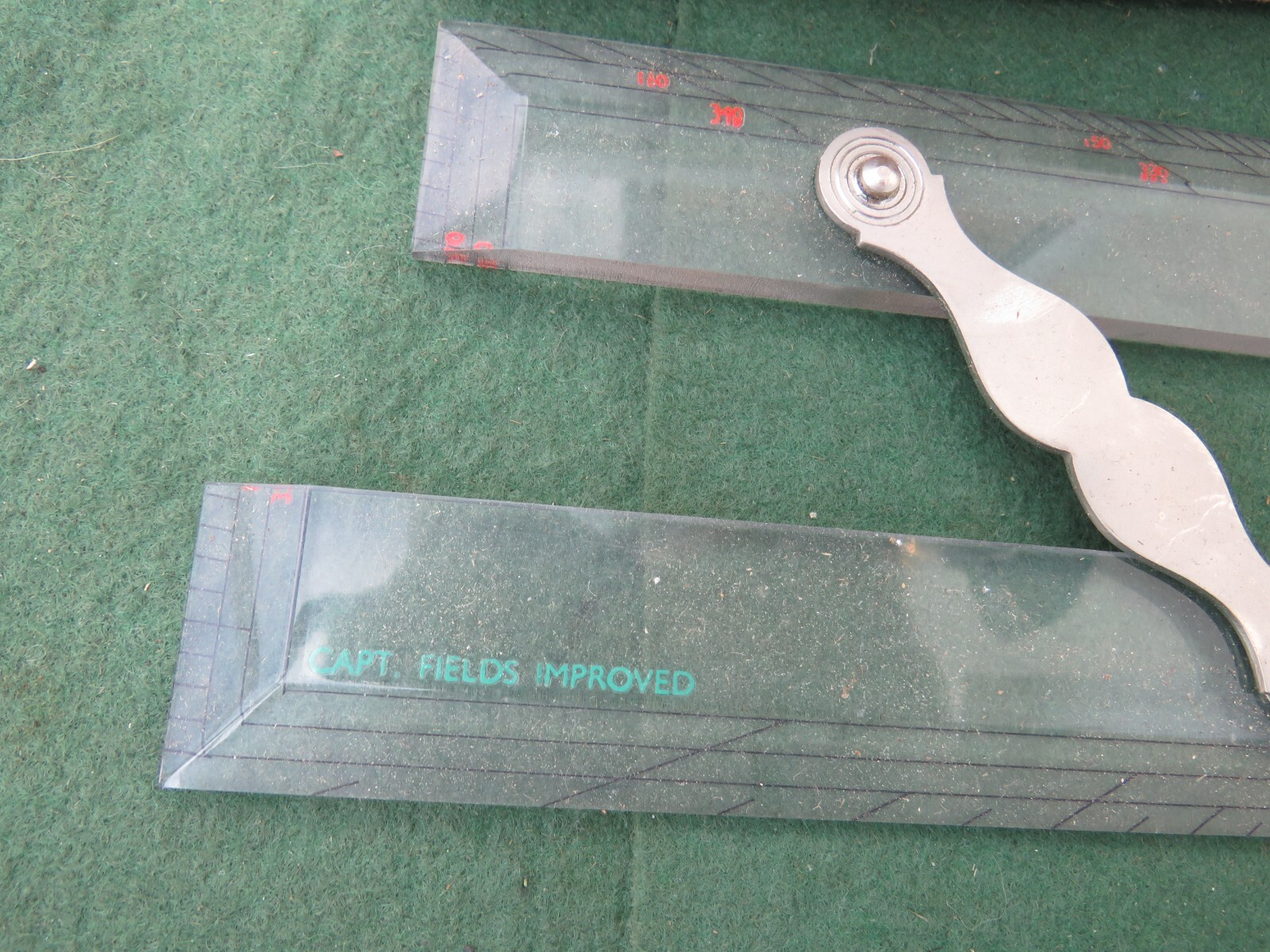CAPTAIN FIELDS 'MATHEMO SERIES' IMPROVED 15" PARALLEL RULE BOXED