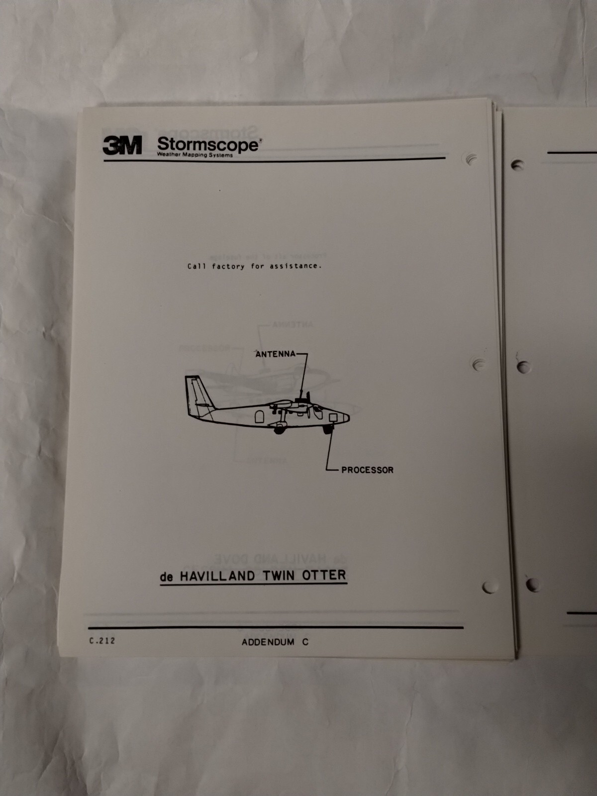 Ryan Stormscope Weather Mapping System WX-8-9-10 Installation Manual-Copy