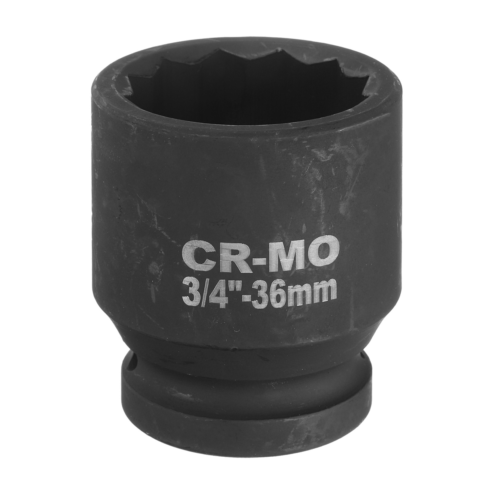 3/4-Inch Drive 12 Point Impact Socket 36mm Spindle Axle Nut Socket Driver