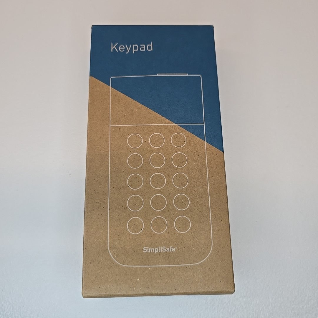 SimpliSafe Alarm Security Wireless Keypad Keypad KP3W White 3rd Gen New Pinpad