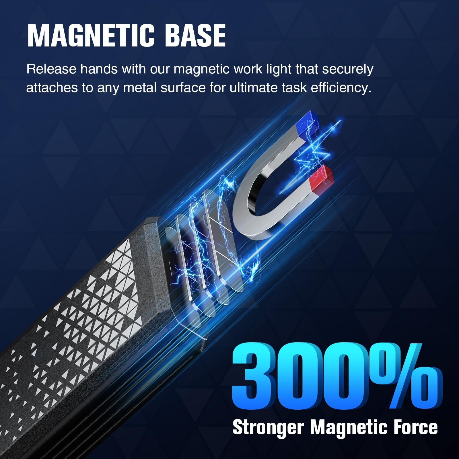 Rechargeable Slim Pocket Flashlight - 8 Modes, Magnetic Base & Clip, Mini EDC Li