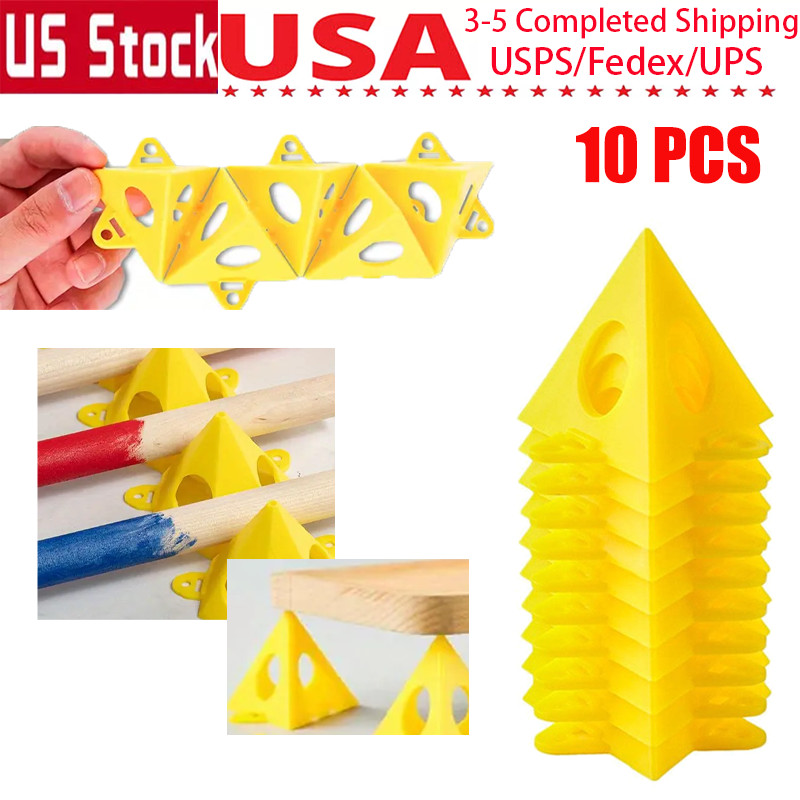 10 Pcs Painters Pyramid Stands Paint Triangle Stands Paint Stands For Painting
