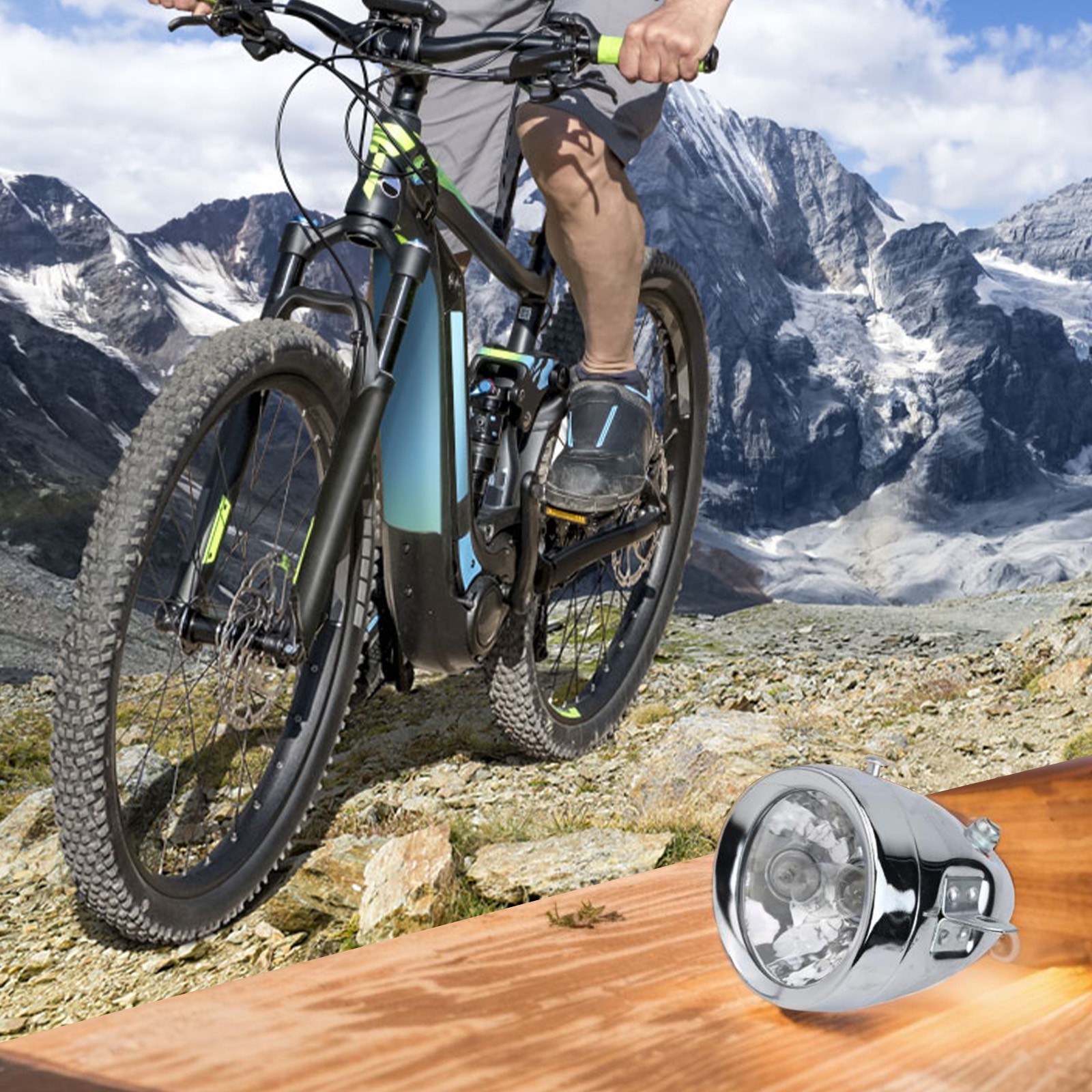 Compact Bicycle Generator Kit for Efficient Lighting Solutions on Bikes