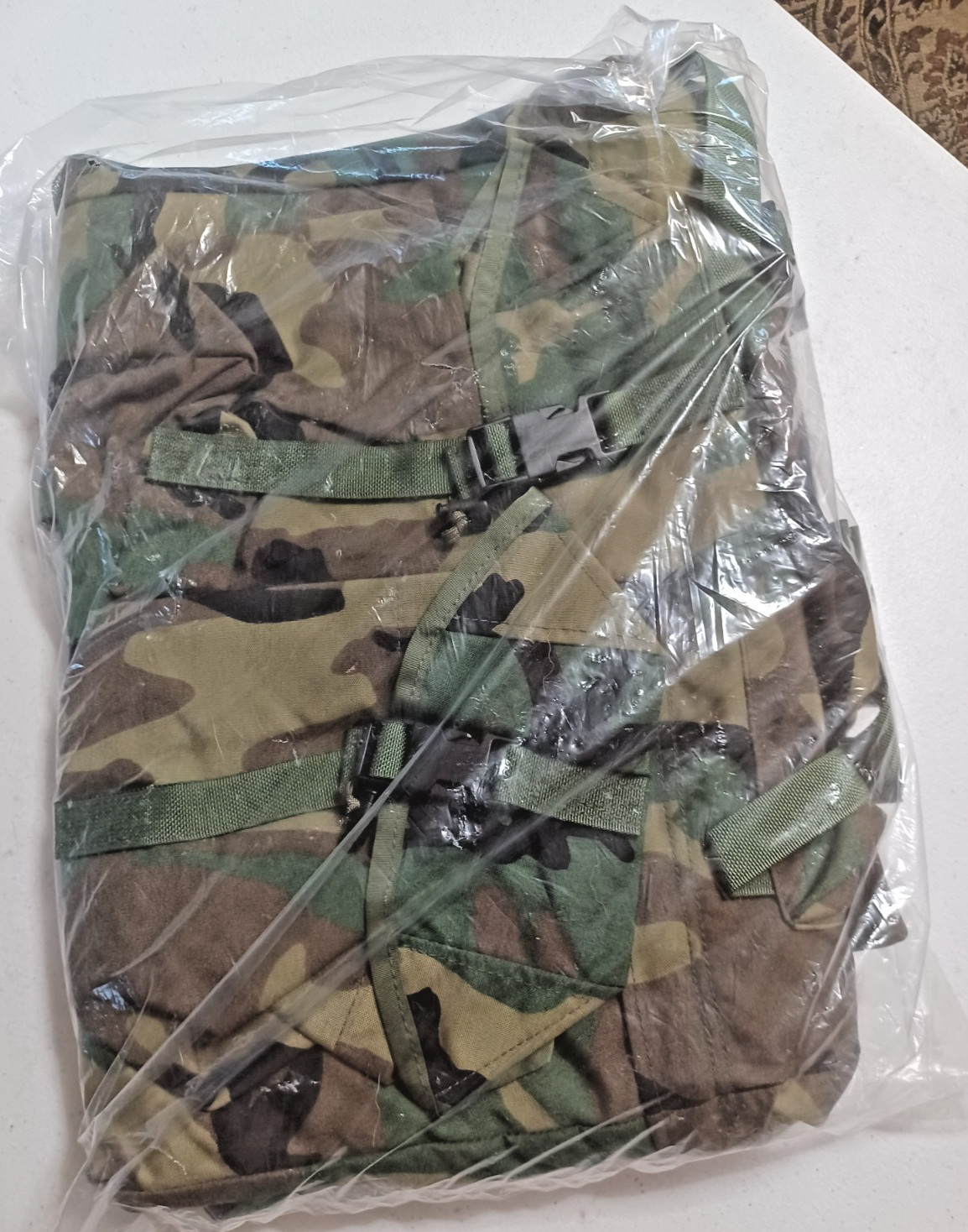 Woodland Crewman Equipment Bag Back Pack Ruck Large New