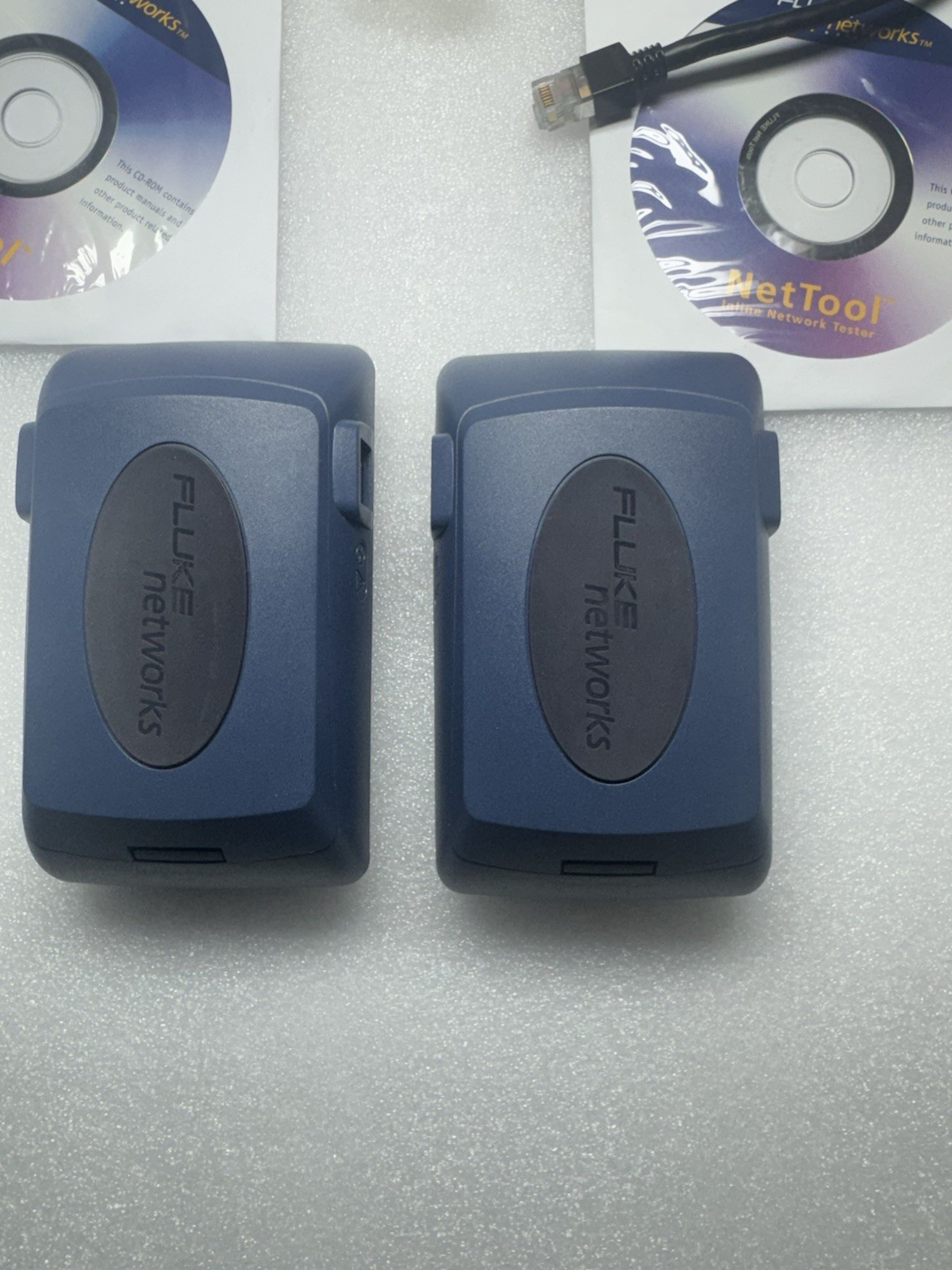 Fluke Networks NetTool 10/100 Inline Network Tester-UNTESTED, two units.