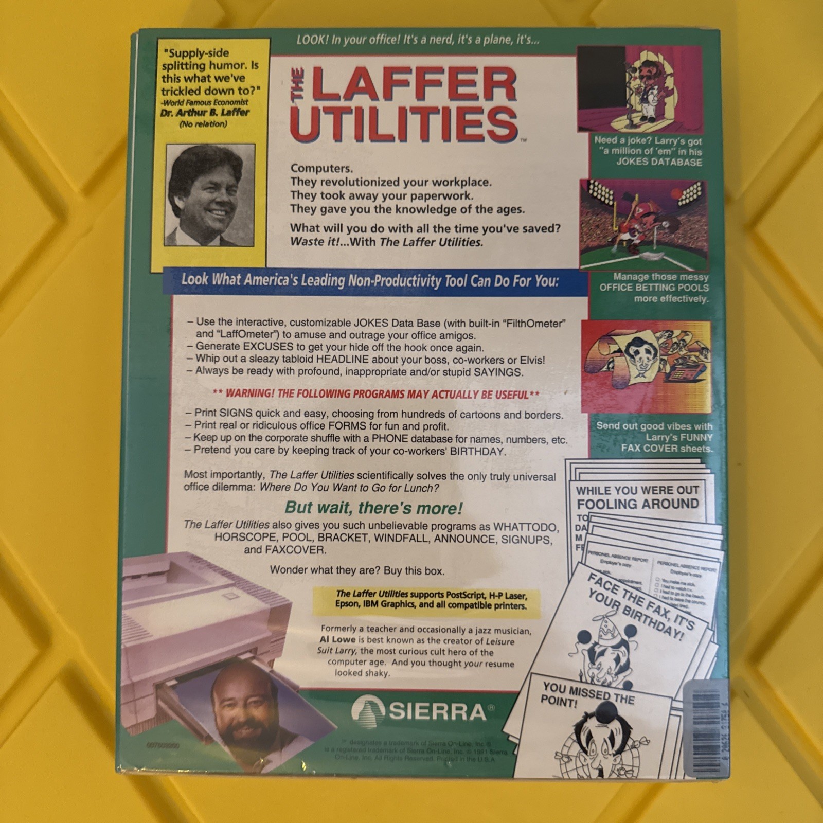 Sierra The Laffer Utilities version 401 G2U
