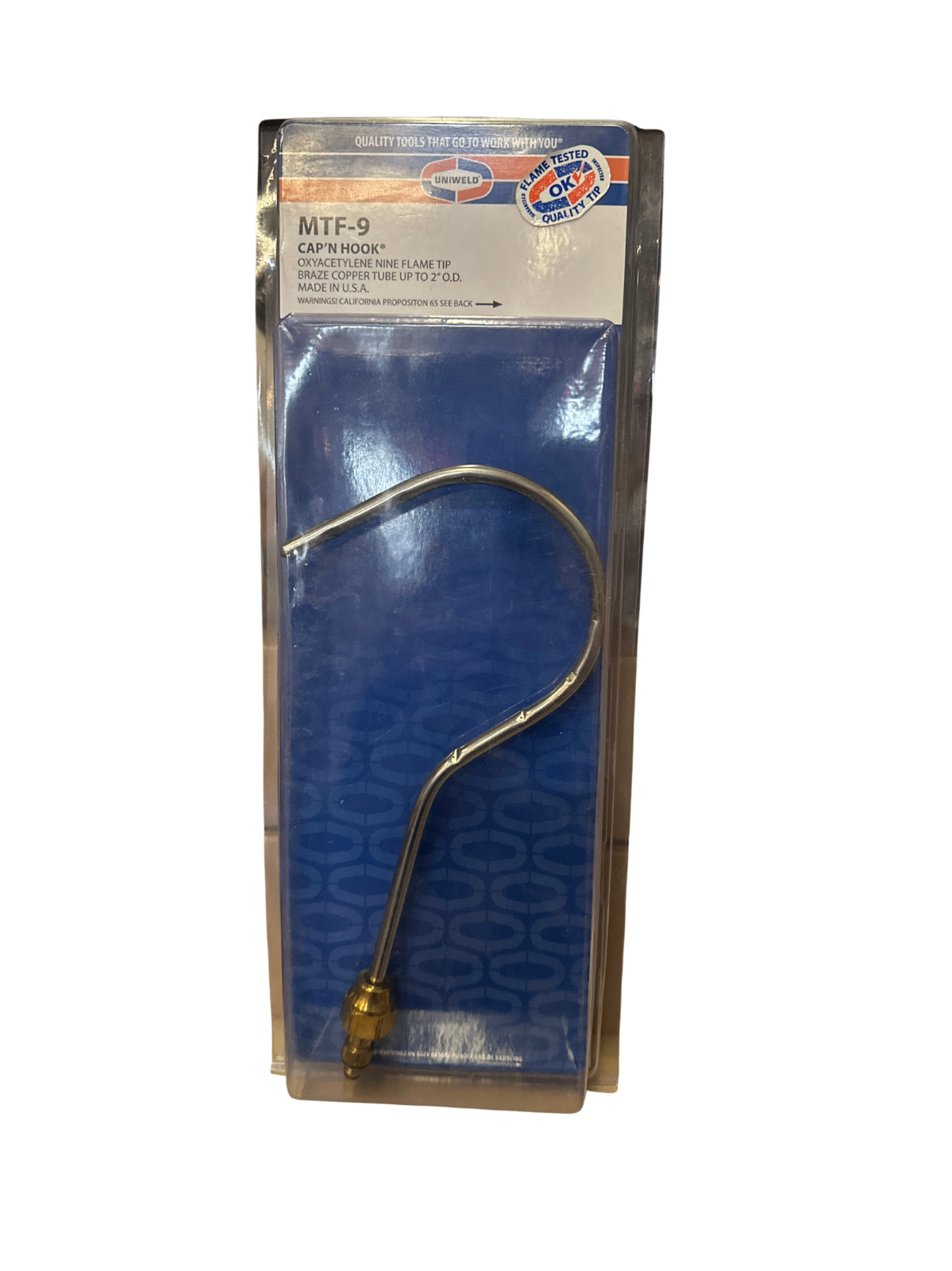 Uniweld MTF-9 Oxyacetylene 9 Flame Brazing Soldering Tip NEW