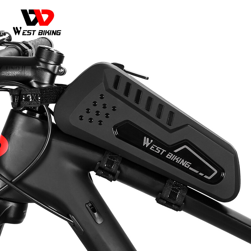 WEST BIKING Waterproof Hard Shell Bicycle Bag Front Frame Top Tube Road Bike Bag