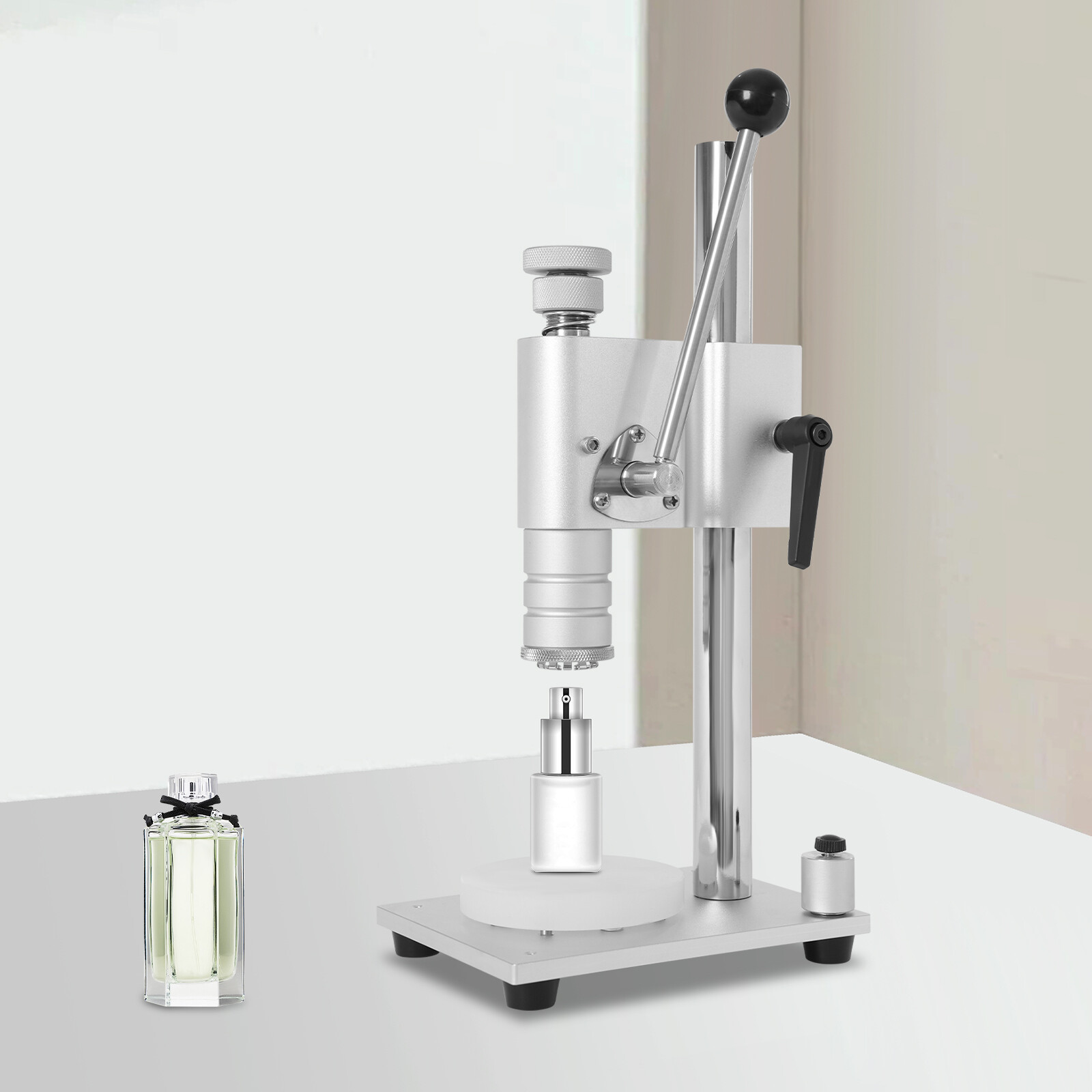 MANUAL PERFUME BOTTLE CAPPER PERFUME SPRAYER BOTTLE SEALING CAPPING MACHINE NEW