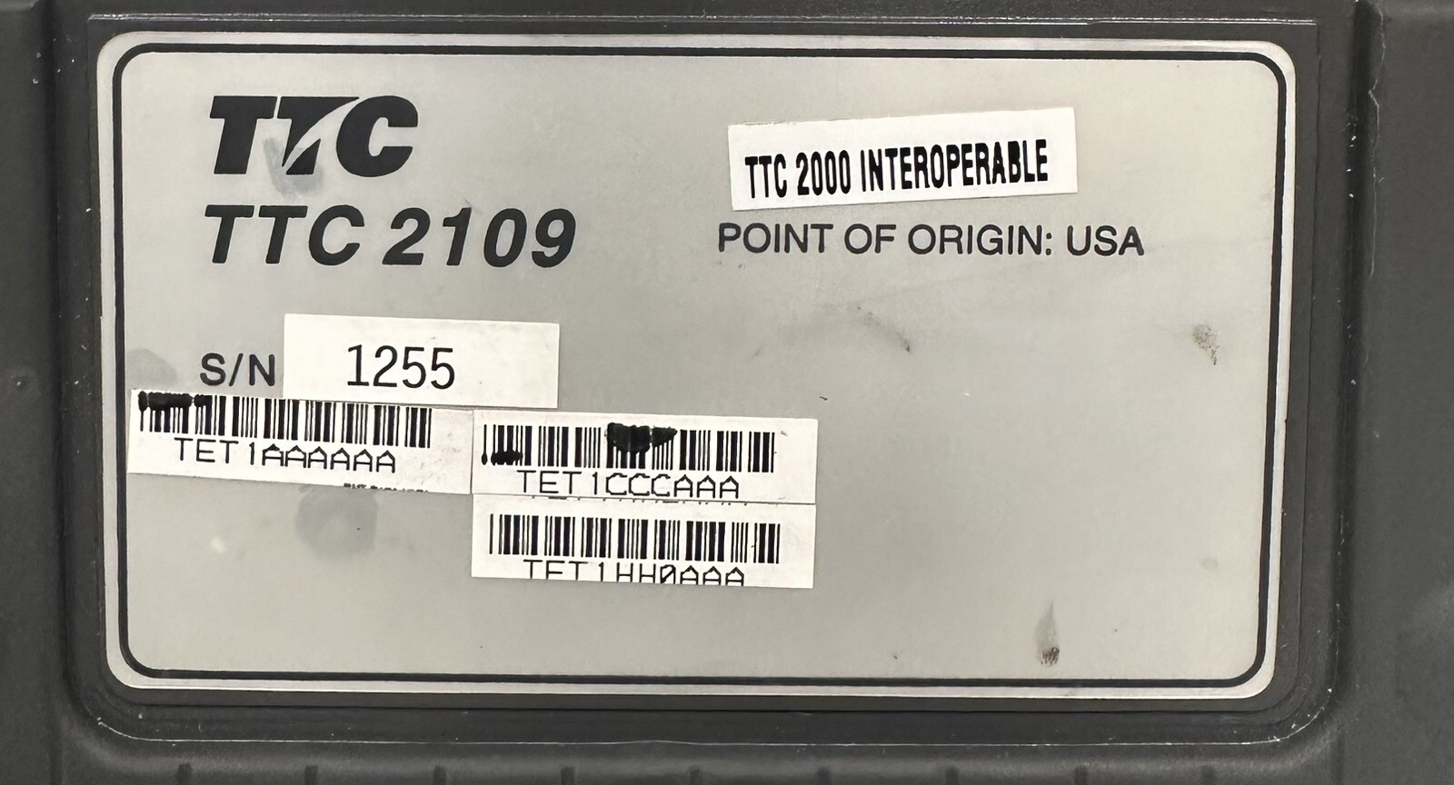 TTC Acterna Test Pad 2000