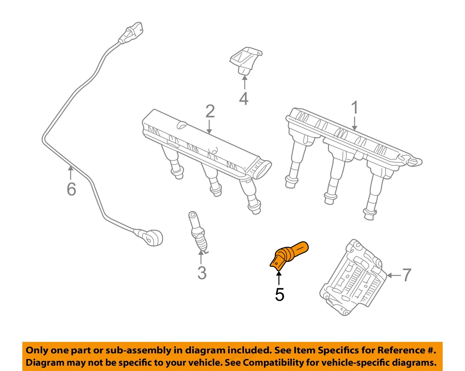 GM OEM 02-03 Vue Electrical Ignition System-Crnkshft Sensor 9198639