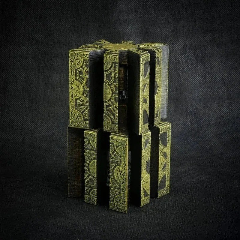 Hellraiser Cube Puzzle Box Lament Configuration Functional Pinhead Prop Horror