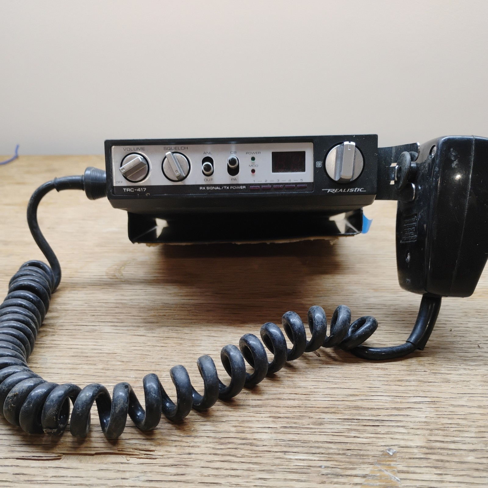 Realistic TRC-417 CB Radio 40 Channel Base Station Vintage Untested